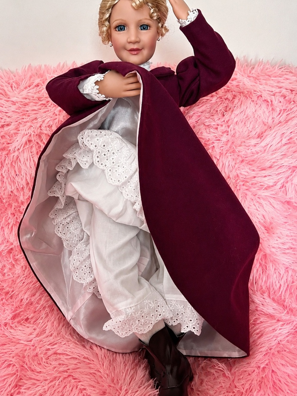 Vintage Porcelain Doll by Sandra Bilotto – Ginger Brook Collection